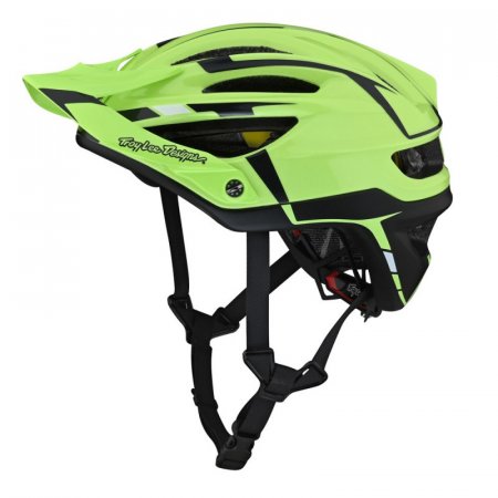 Troy Lee Designs A2 Mips Silver Green/Gray - Velikost: XL/XXL