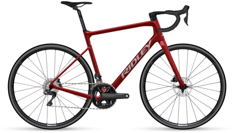 RIDLEY kolo GRIFN 105 Candy Red Metallic/Silver M - Velikost: M