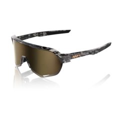 Brýle 100% S2 - Gloss Black Havana / Soft Gold Mirror Lens