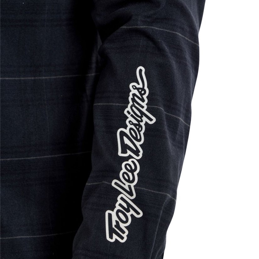 TLD KOŠILE GRIND FLANNEL PLAID CARBON (82765002) - Velikost: S