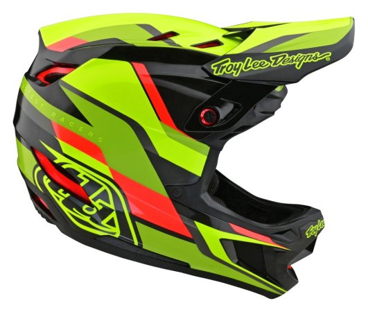 TLD HELMA D4 CARBON MIPS BLACK / YELLOW (13994100) - Velikost: M