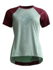 Zimtstern PureFlowz Shirt SS Wmns - granite green