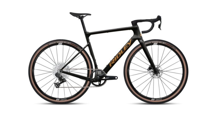 Gravel kolo RIDLEY kolo ASTR Rival XPLR 1x13 Black Metallic/Bronze Gold L - Velikost: L