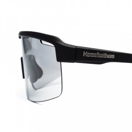 Fotochromatické okuliare Horsefeathers Scorpio - matt black/gray