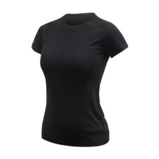 SENSOR MERINO ACTIVE NO LOGO dámské triko kr.rukáv černá S