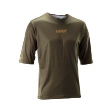 LEATT dres krátky rukáv MTB Gravity 4.0 , Loam Brown