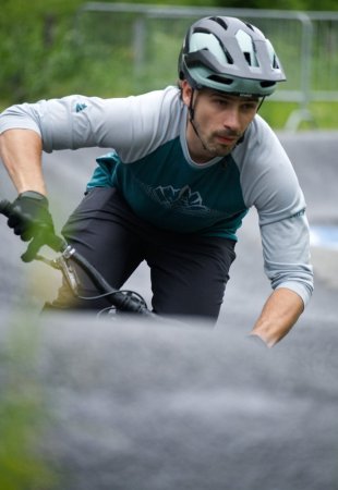 Zimtstern PureFlowz Shirt 3/4 Men - pacific