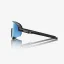 MTB brýle 100% SLENDALE - Matte Black - HiPER Blue Multilayer Mirror Lens