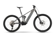 Celoodpružený horský elektrobicykel Raymon Vamok Ultra Dark Silver