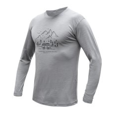 SENSOR MERINO ACTIVE VAN LIFE pánské triko dl.rukáv šedá XL