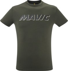 MAVIC TRIKO S KRÁTKÝM RUKÁVEM CORPORATE LOGO ARMY GREEN (T000211)