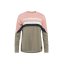 Dámský cyklistický dres Horsefeathers Quantum - dlouhý rukáv, lotus/taupe (růžovo-hnědá)