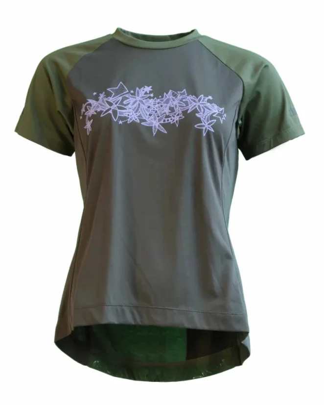 Dres Zimtstern PureFlowz Shirt  - zelený