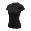 SENSOR MERINO ACTIVE NO LOGO dámské triko kr.rukáv černá S - Barva: černá, Velikost: S