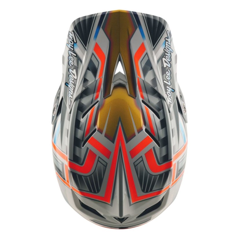 TLD HELMA D4 COMPOSITE LOWRIDER GRAY (14096801) - Velikost: L