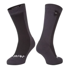Nepremokavé ponožky Sealskinz Starston Black Grey