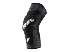 Chrániče kolien 100% RIDECAMP Knee Guards Heather Grey/Black