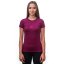 SENSOR MERINO ACTIVE ORCHID dámské triko kr.rukáv lilla S - Barva: fialová, Velikost: S