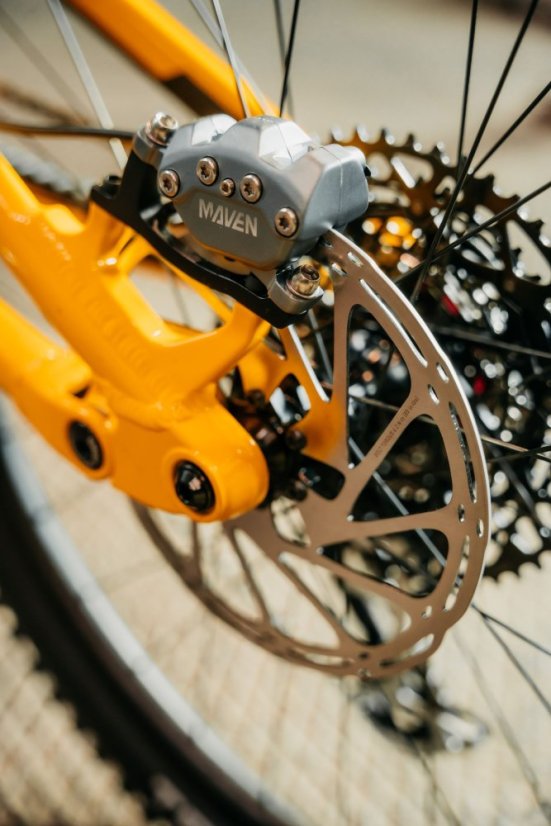 Celoodpružené enduro kolo NUKEPROOF MEGA 290/297 Pro Alloy Eagle 90 Yellow - Velikost: XL