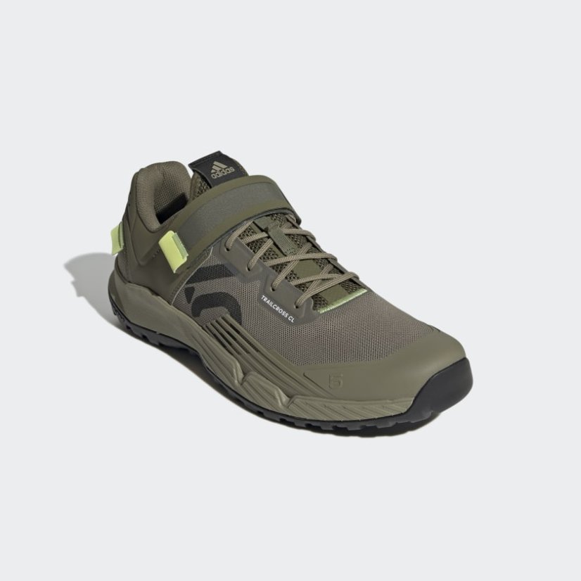 Cyklistické topánky Five Ten Trailcross Clip-in SPD Orbit Green