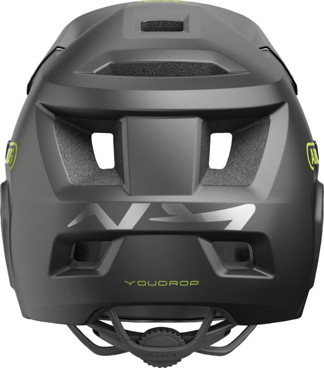 Dětská integrální helma Abus Youdrop FF Velvet Black - černá