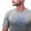 SENSOR MERINO ACTIVE COMPASS pánské triko kr.rukáv šedá XL - Barva: šedá, Velikost: XL