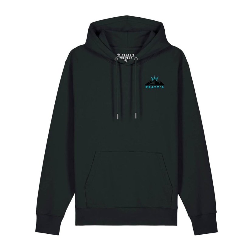 PEATY'S PUBWEAR MIKINA S KAPUCÍ SUNRISE BLACK (PPW-25-HDY-RZE-BLK) - Veľkosť: S