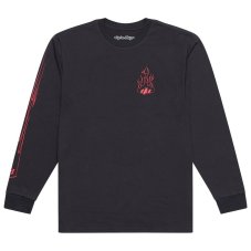 TLD TRIKO S DLOUHÝM RUKÁVEM TORCHED CARBON (72921200)