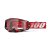 Zjazdové okuliare 100% ARMEGA Clear Lens-Black Red