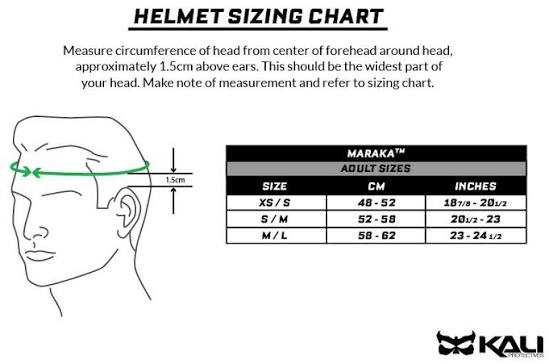 Cyklistická XC přilba Kali Protectives Maraka, černá, červená, bílá - Velikost: S/M
