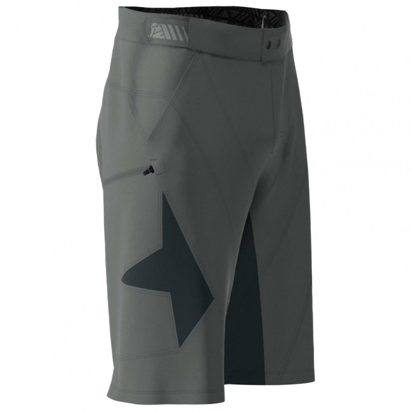 Kraťasy Zimtstern Tauruz Evo Short Men Gun Metal, šedé