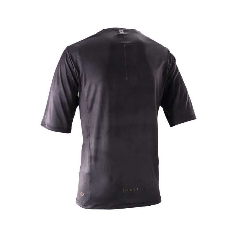 LEATT dres krátky rukáv MTB Gravity 4.0 , Black - Varianta: XXL / US46 / EU56