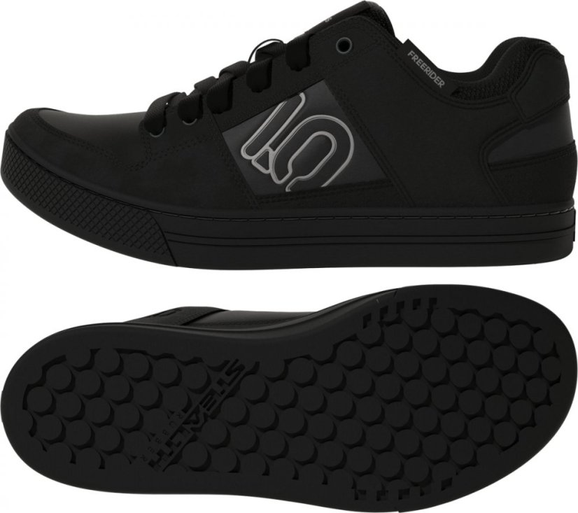 Buty rowerove Five Ten Freerider DLX Core Black Carbon Grey - Rozmiar EU: 46
