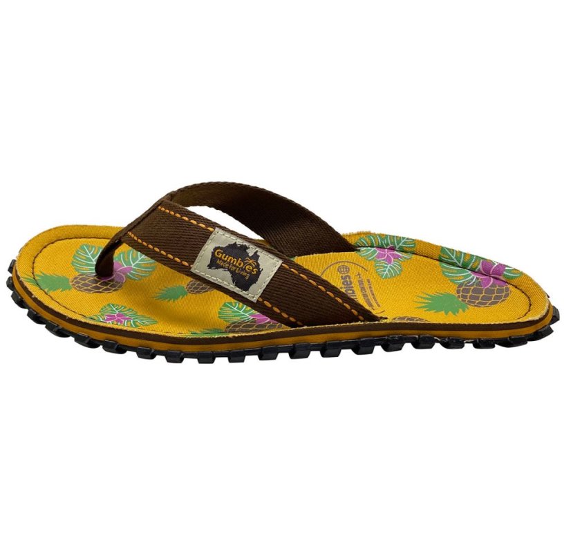 Žabky Gumbies Tropical Punch - žluté