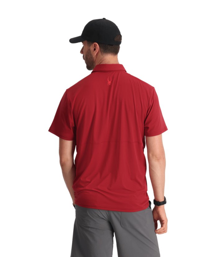 Pánské triko Sypder Links Ss Tech Polo - Veľkosť: M