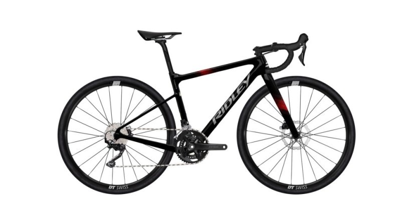 Dětské gravel kolo Ridley Yungstr GRX400, XXXS, černo-stříbrné - Velikost: XXXS