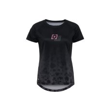 Cyklistický dámsky dres Horsefeathers Deco - black/cheetah