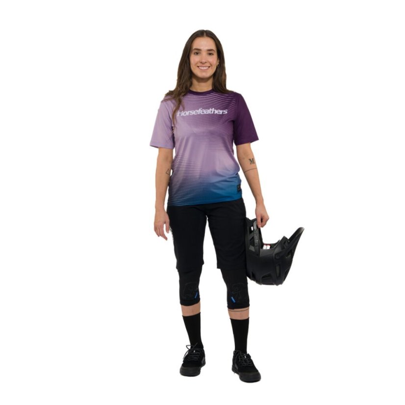 Dámský bike dres Horsefeathers Quantum - iris fade out