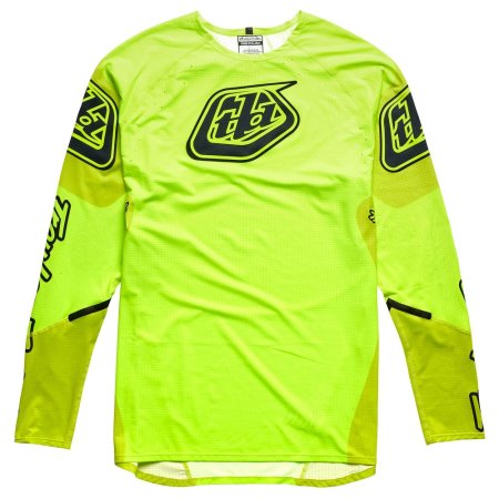 TLD DRES S DLOUHÝM RUKÁVEM SPRINT ULTRA SEQUENCE FLO YELLOW (35693400) - Velikost: M