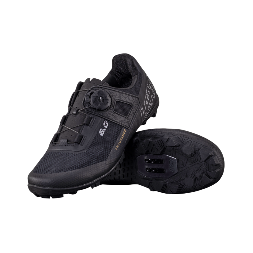 Leatt topanky ProClip 6.0 Endurance, Black - Varianta: #US8.5/UK8/EU42/CM26.5