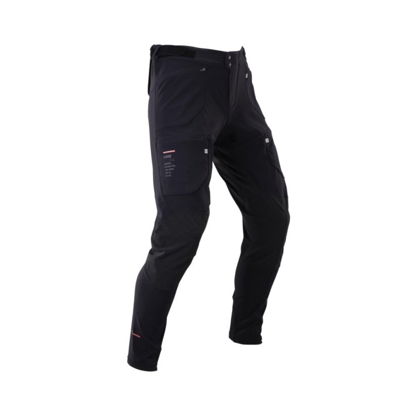 LEATT dlhé nohavice MTB Trail 8.0 Cargo , Ghost Black - Varianta: S / US30 / EU48