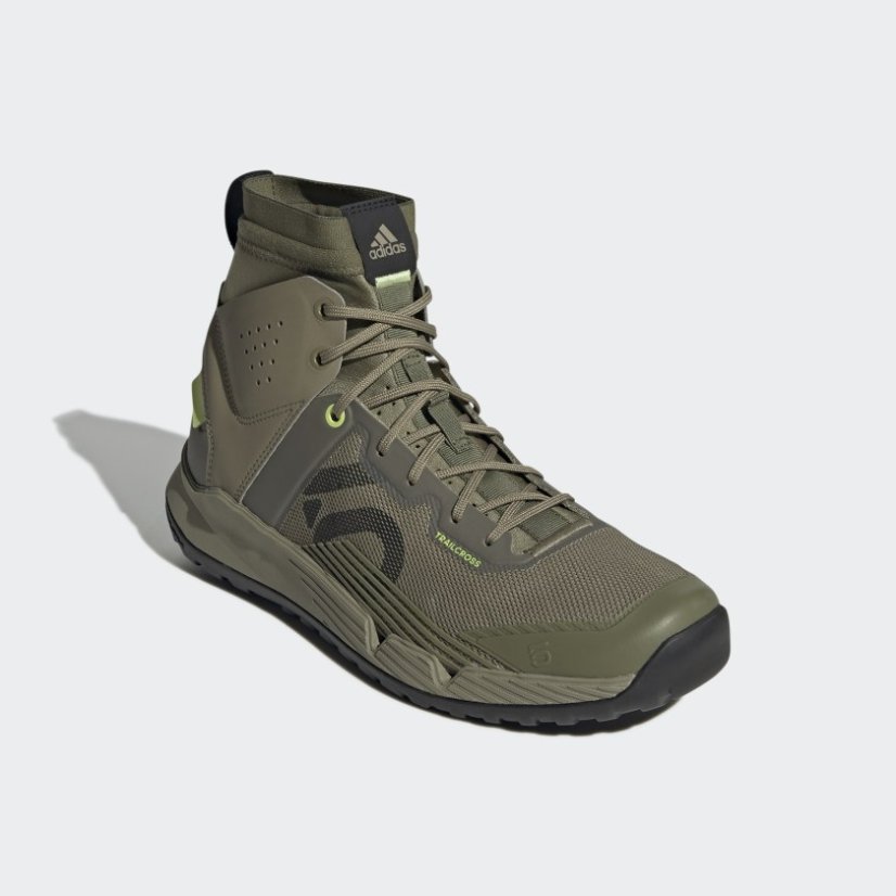 Cyklistické topánky Five Ten Trailcross Mid Pro Orbit Green