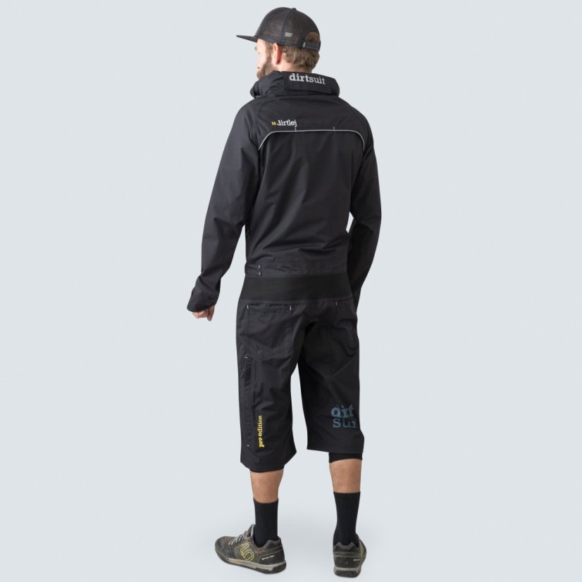 Nepremokavá cyklistická kombinéza Dirtlej Dirtsuit Pro Edition Black