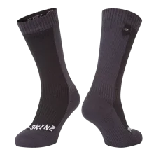 Nepremokavé ponožky Sealskinz Starston Black Grey