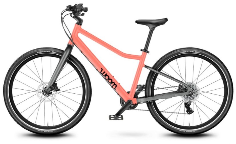 Woom Explore 5 Neon Coral 24"