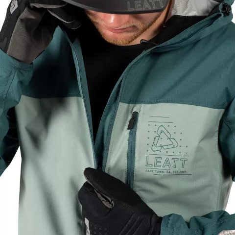 LEATT nepremokavá bunda MTB HydraDri 2.0 Pistachio - Varianta: S / US38 / EU48