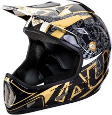 Integrálna cyklistická prilba Kali Protectives Avatar X, čierna, zlatá