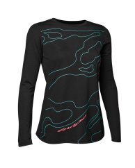 Dámský cyklo dres Fox W Ranger Mid Ls Jersey Lunar