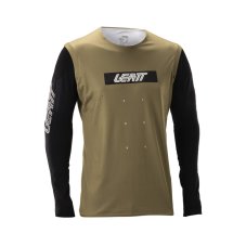LEATT dres krátky rukáv MTB Gravity 8.0 , Race Brown