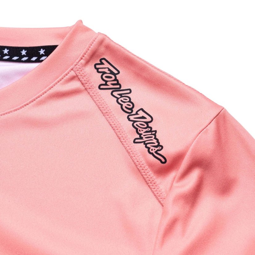 TLD DÁMSKÝ DRES S KRÁTKÝM RUKÁVEM LILIUM MONO TERRA COTTA (35747202) - Veľkosť: XS